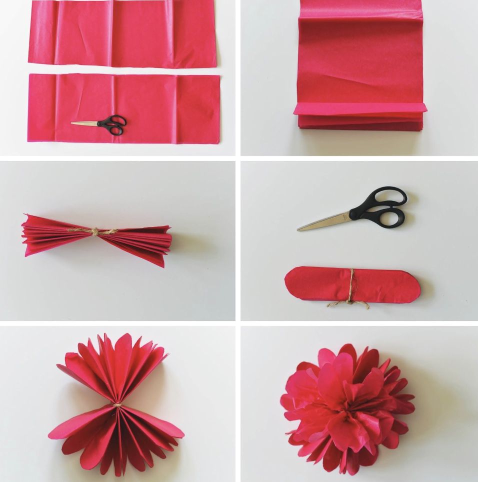 Atelier DIY  »bouquet de fleur en papier »