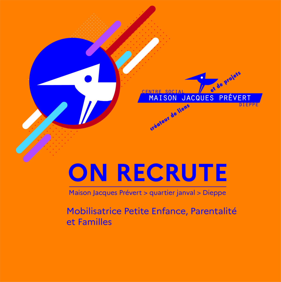 La Maison Jacques Prévert recrute !