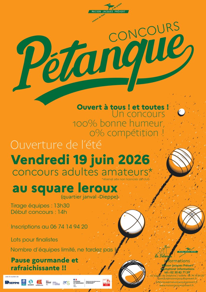 Concours de pétanque